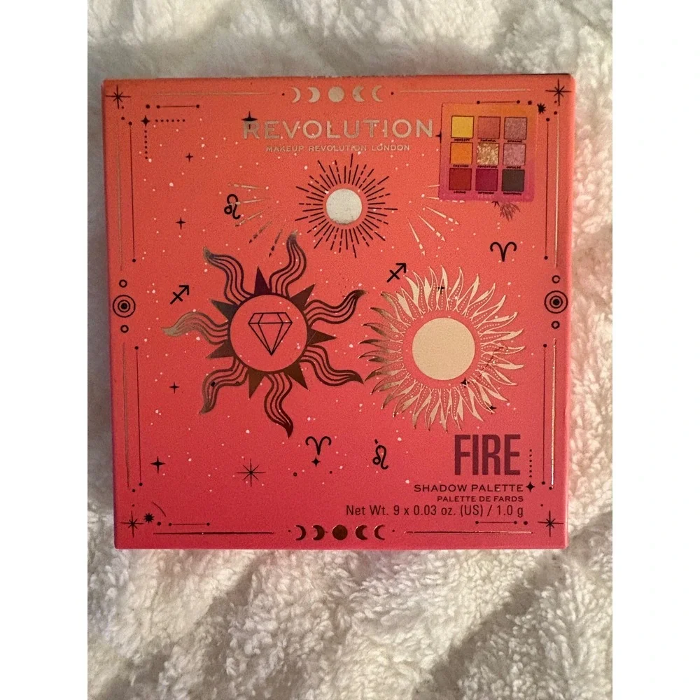 NEW REVOLUTION‎ FIRE EYESHADOW PALLET, Makeup, Sagittarius Zodiac, Eyeshadow